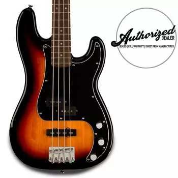 Fender Squier Affinity Precision Jazz Bass Guitar с Fender Play - 3 цвета Sunburst SP372980000-1