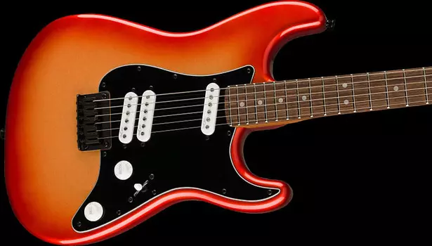 Fender Squier Contemporary Stratocaster Special HT - Накладка на гриф Laurel - Черная накладка - Sunset Metallic Contemporary Stratocaster Special HT Sunset Metallic