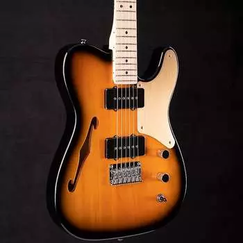 Fender Squier Paranormal Cabronita Telecaster Thinline 2-Color Sunburst 089