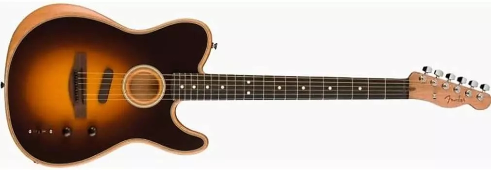 Fender TELE-ACOUSTASONIC-PL Acoustasonic Player Telecaster, накладка на гриф из палисандра - Shadow Burst