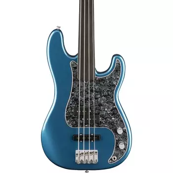 Fender Tony Franklin Fretless Precision Bass Лейк-Плэсид Синий