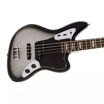 Fender Troy Sanders Mastodon Jaguar Bass - Silverburst с палисандровой накладкой