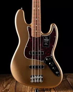 Fender Vintera '60s Jazz Bass - Firemist Gold - Бесплатная доставка 0149633353