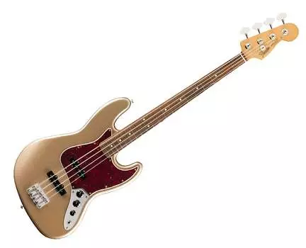 Fender Vintera '60s Jazz Bass - Firemist Gold с накладкой на гриф Pau Ferro
