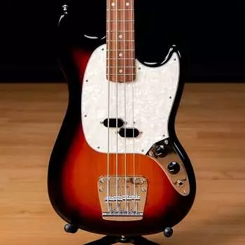 Fender Vintera '60s Mustang Bass - Pau Ferro, 3 цвета Sunburst SN MX22297991 Vintera '60s Mustang Bass Pau Ferro 3-Color Sunburst