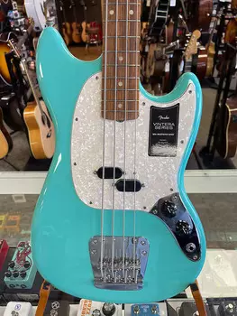 Fender Vintera Mustang Bass 2022 Seafoam Зеленый