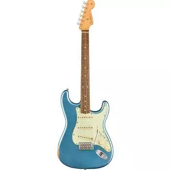 Fender Vintera Road Worn Stratocaster 60-х, гриф Pau Ferro, электрическая гитара Lake Placid Blue 0149833302
