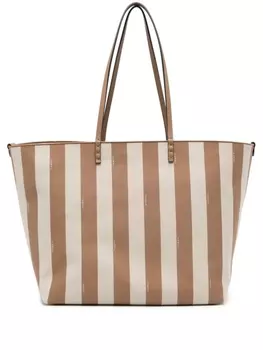 FENDI большая сумка-тоут Roll, нейтральный цвет