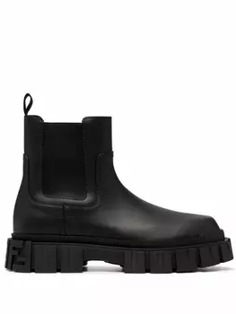 FENDI ботинки по щиколотку, черный