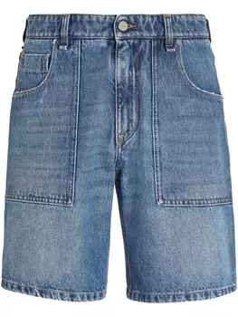 FENDI джинсовые шорты, синий