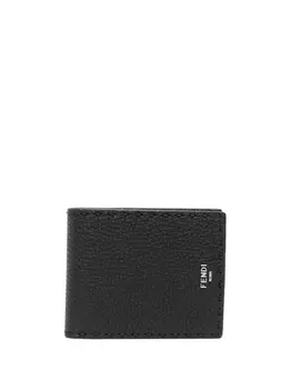 FENDI кошелек с логотипом, черный