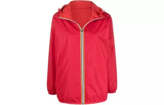 FENDI Куртка женская красная