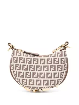 FENDI мини-сумка Fendigraphy, нейтральный цвет