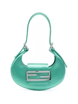 FENDI мини-сумка на плечо Cookie, зеленый