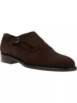 FENDI monk shoe, коричневый