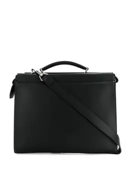 FENDI портфель с верхними ручками, черный