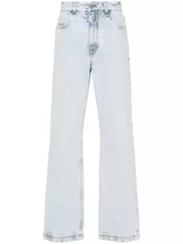 FENDI прямые джинсы, черный