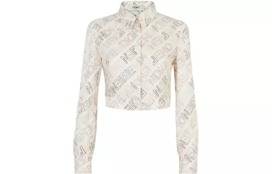 FENDI Рубашка женская белые