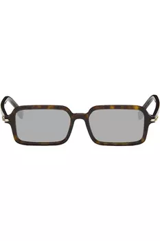 Fendi Selleria прямоугольные солнцезащитные очки Fendi, мультиколор