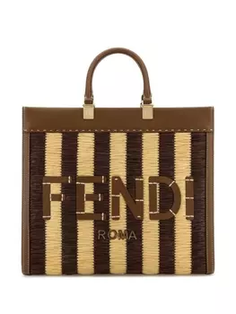 Средняя сумка-тоут FENDI Sunshine, коричневый