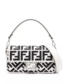 Сумка через плечо FENDI Baguette, белый