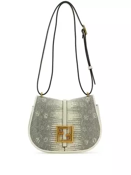 Сумка через плечо FENDI из кожи, белый