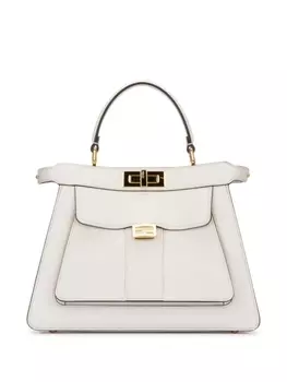 FENDI сумка-шоппер Peekaboo, белый