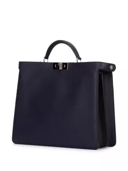 FENDI сумка-шоппер Peekaboo, синий