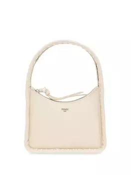 FENDI сумка-тоут Fendessence Selleria размера мини, белый