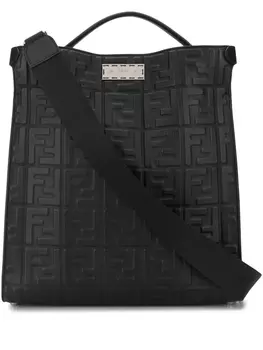 FENDI сумка-тоут Peekaboo X-Lite Fit, черный