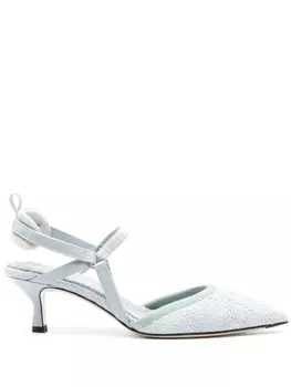 FENDI туфли Colibr Lite 55, синий
