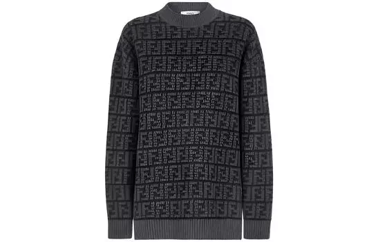 FENDI Женский черный свитер FW22