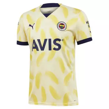 Фенербахче СК Мужская футболка PUMA 22/23 Replica Away, желтый