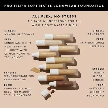 FENTY BEAUTY от Rihanna Pro Filt'r Soft Matte Longwear Liquid Foundation FENTY BEAUTY by Rihanna, 125