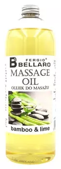 Fergio Belaro, Массажное масло, бамбук и лайм, 1 л Fergio Bellaro
