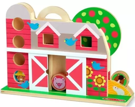 Ферма с GO Tots Barnyard Tumble Melissa & Doug Inna marka