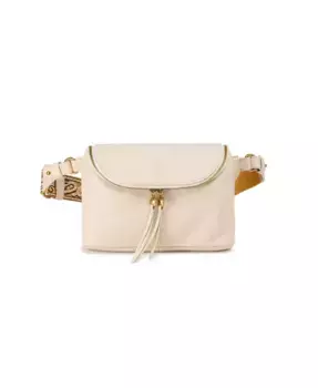 ФЕРН БОЛЬШАЯ ПОЯСНАЯ СУМКА HOBO, коричневый/бежевый