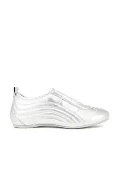 Ferne утонченные глянцевые кроссовки Jw Pei, silver