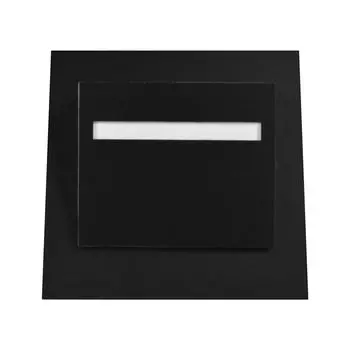 Fero Черный нейтральный цвет 4000K Лестничный светильник Milagro