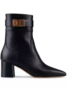 Ferragamo 60мм ботинки Rol, черный