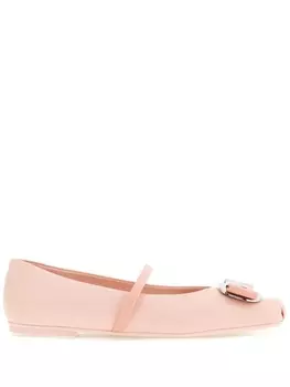 Ferragamo балетки New Vara, розовый