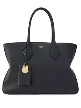 Ferragamo большая сумка-тоут с логотипом, черный