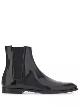 Ferragamo ботинки челси, черный
