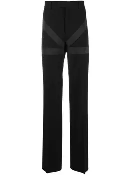 Ferragamo брюки строгого кроя, черный