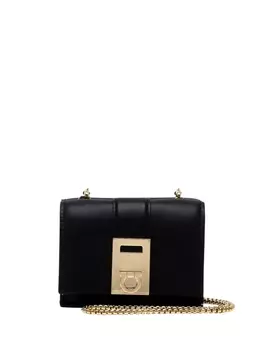 Ferragamo бумажник Hug, черный
