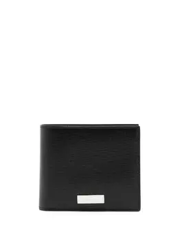 Ferragamo бумажник с логотипом, черный