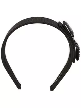 Ferragamo декорированный ободок, черный