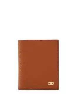 Ferragamo держатель карты Ганчини, коричневый