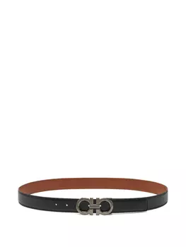Ferragamo двусторонний ремень, черный