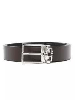 Ferragamo двусторонний ремень, коричневый